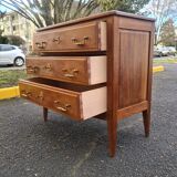 Carpenter's chest of drawers 1950 Louis XVI style