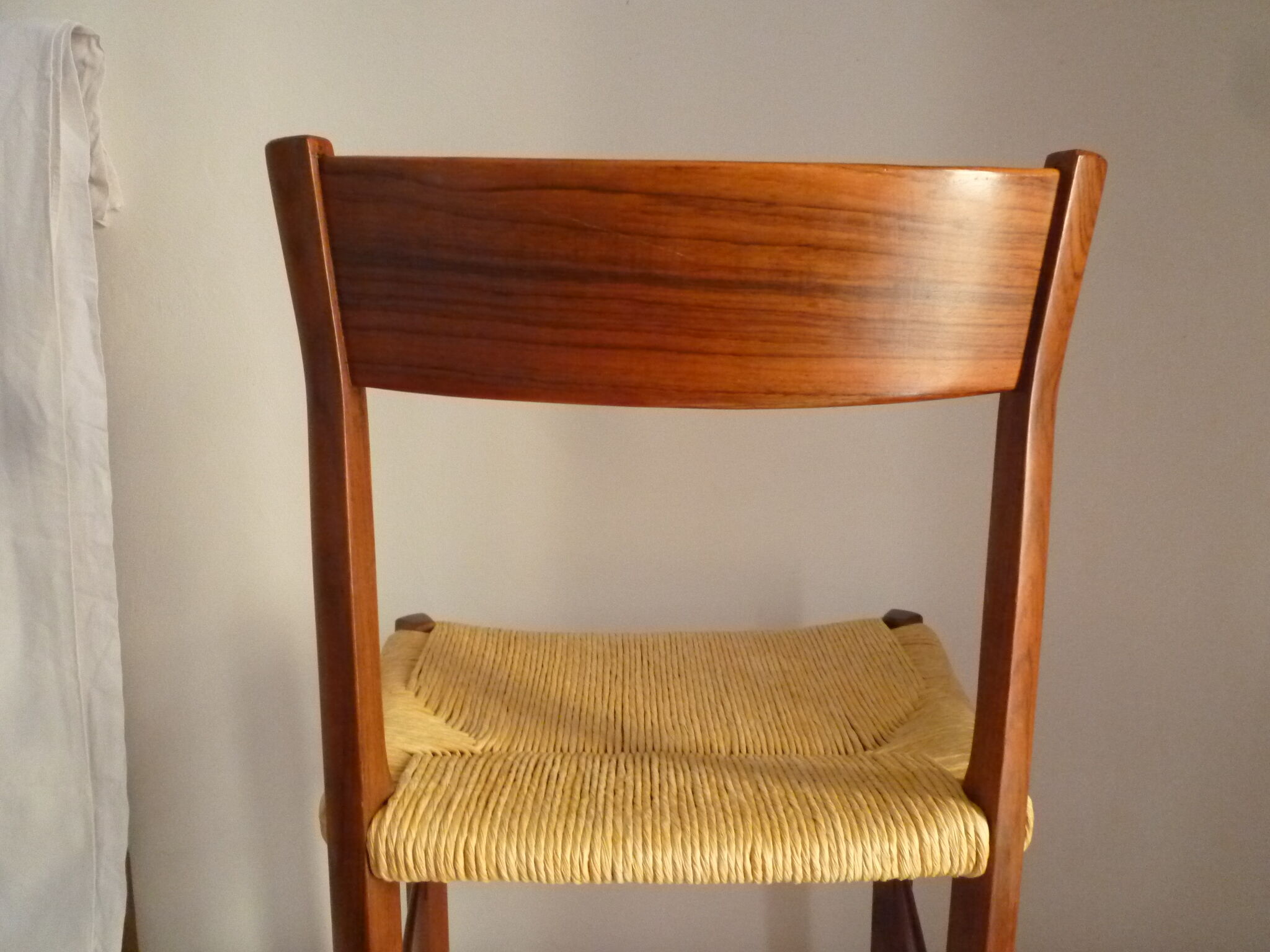 Set of 6 chairs Scandinavian rosewood