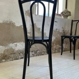 Lot 11 black Baumann bistro chairs