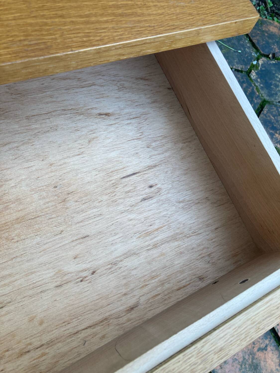 Vintage bedside table