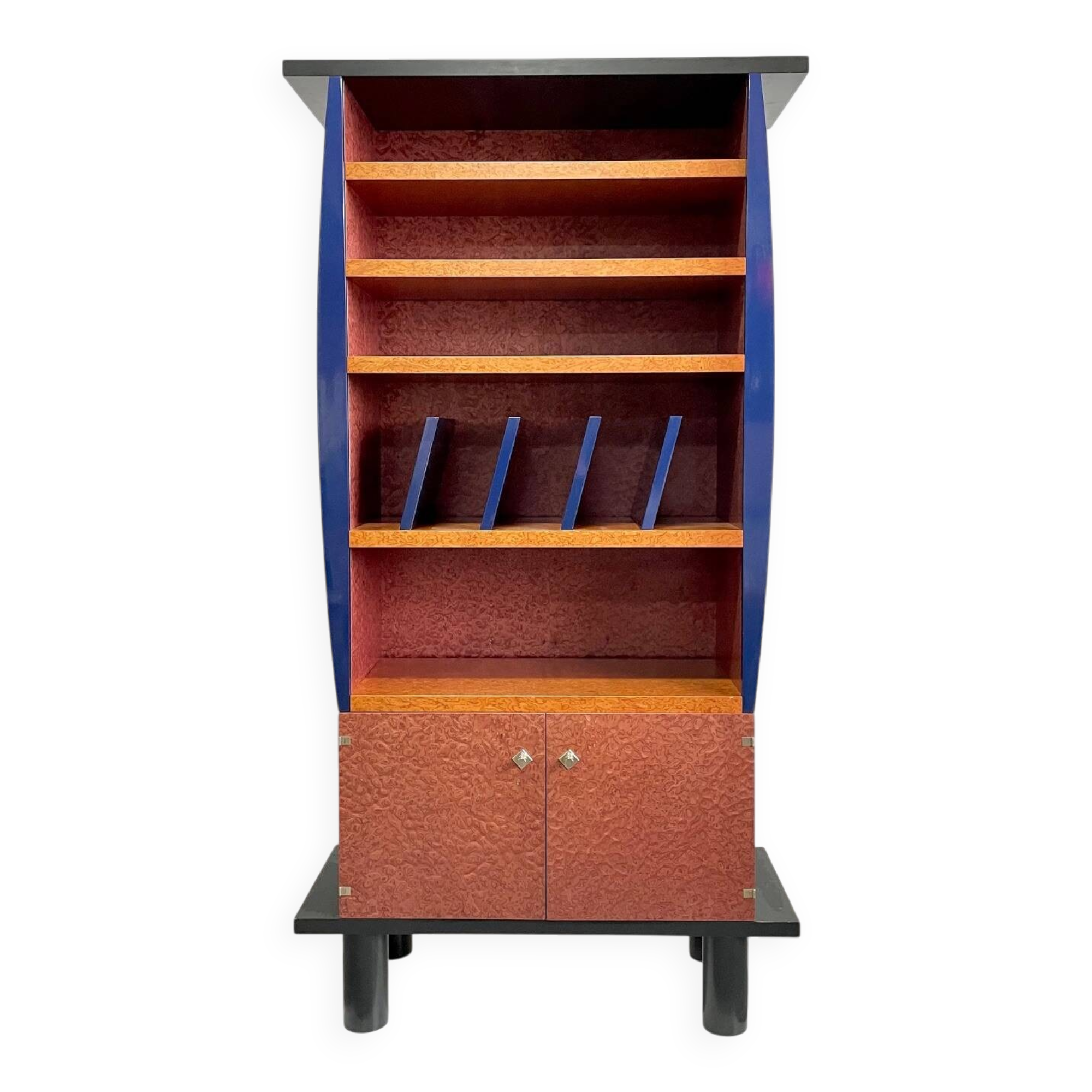 Bookshelf Donau by Ettore Sottsass & Marco Zanini for Franz Leitner, 1980s