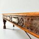 Large 19th-Century Indian Teak Low Table, Rajasthan