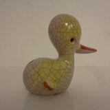 Austrian Ceramic Duck Pen Holder by Walter Bosse, 1950s