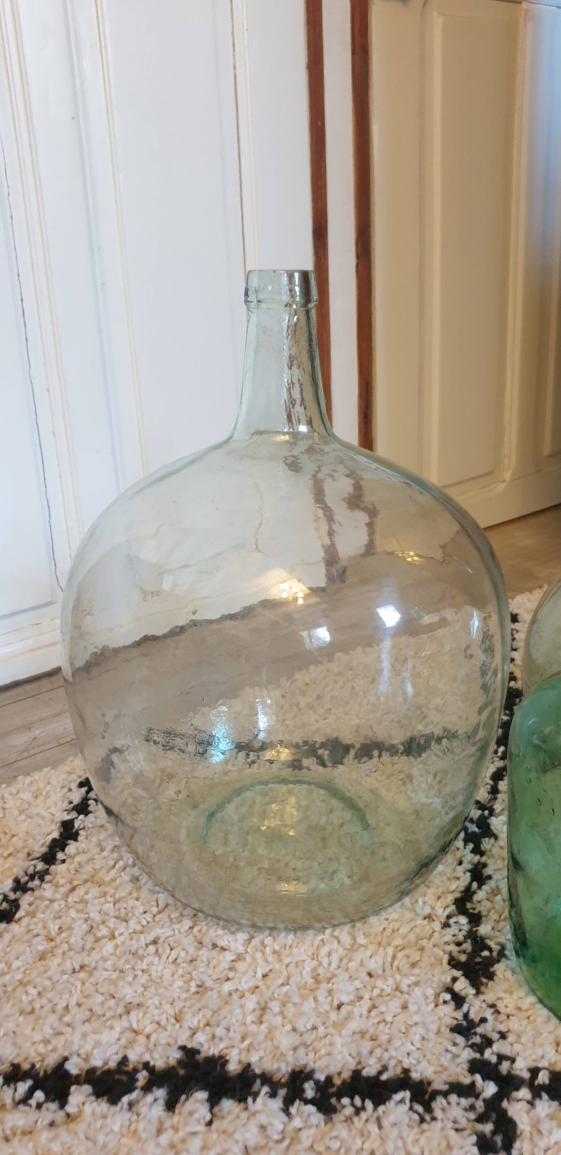 Lot of three demijohns