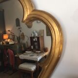 Golden mirror 48x63cm