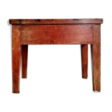 Old wooden coffee table