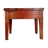 Old wooden coffee table