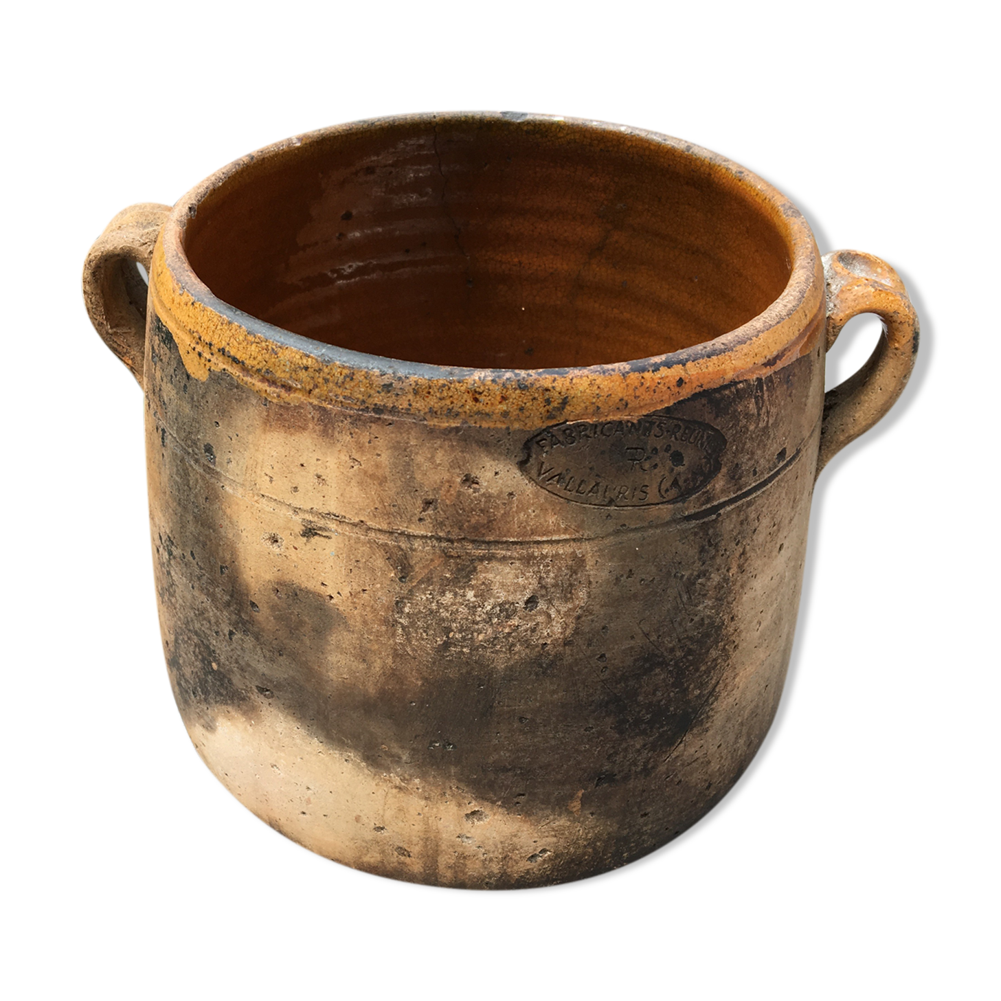 Old Terracotta Pot VALLAURIS - Pot
