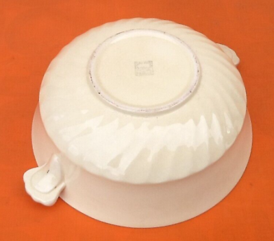 Soupière, légumier, faïence Salins France, années 1950