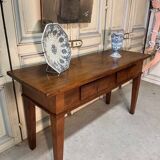 Console espagnole en noyer, début XIXe siècle