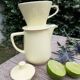 Cafetiere et filtre faïence Melitta