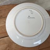 Ancienne assiette peinte à la main HB Locronan