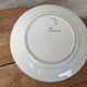Old hand painted plate HB Locronan
