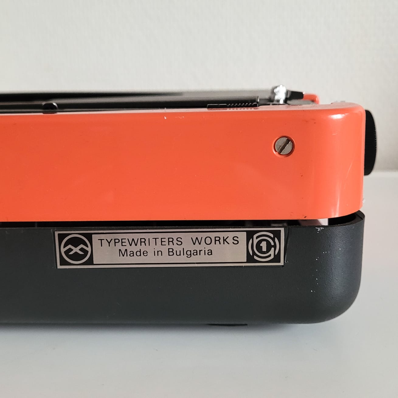 BMO 1300F Orange typewriter