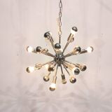 Sputnik luminaire, space-age 1970s