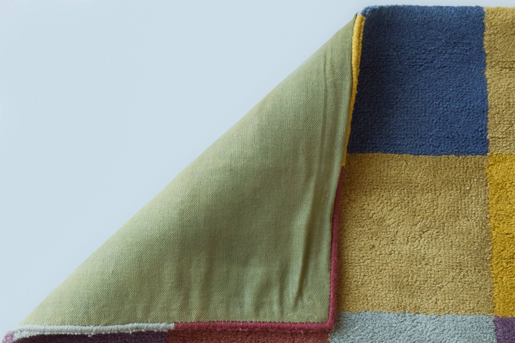 Colourful Chequered - Handwoven Rug