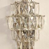Kinkeldey glass wall lamp, Germany, 1970