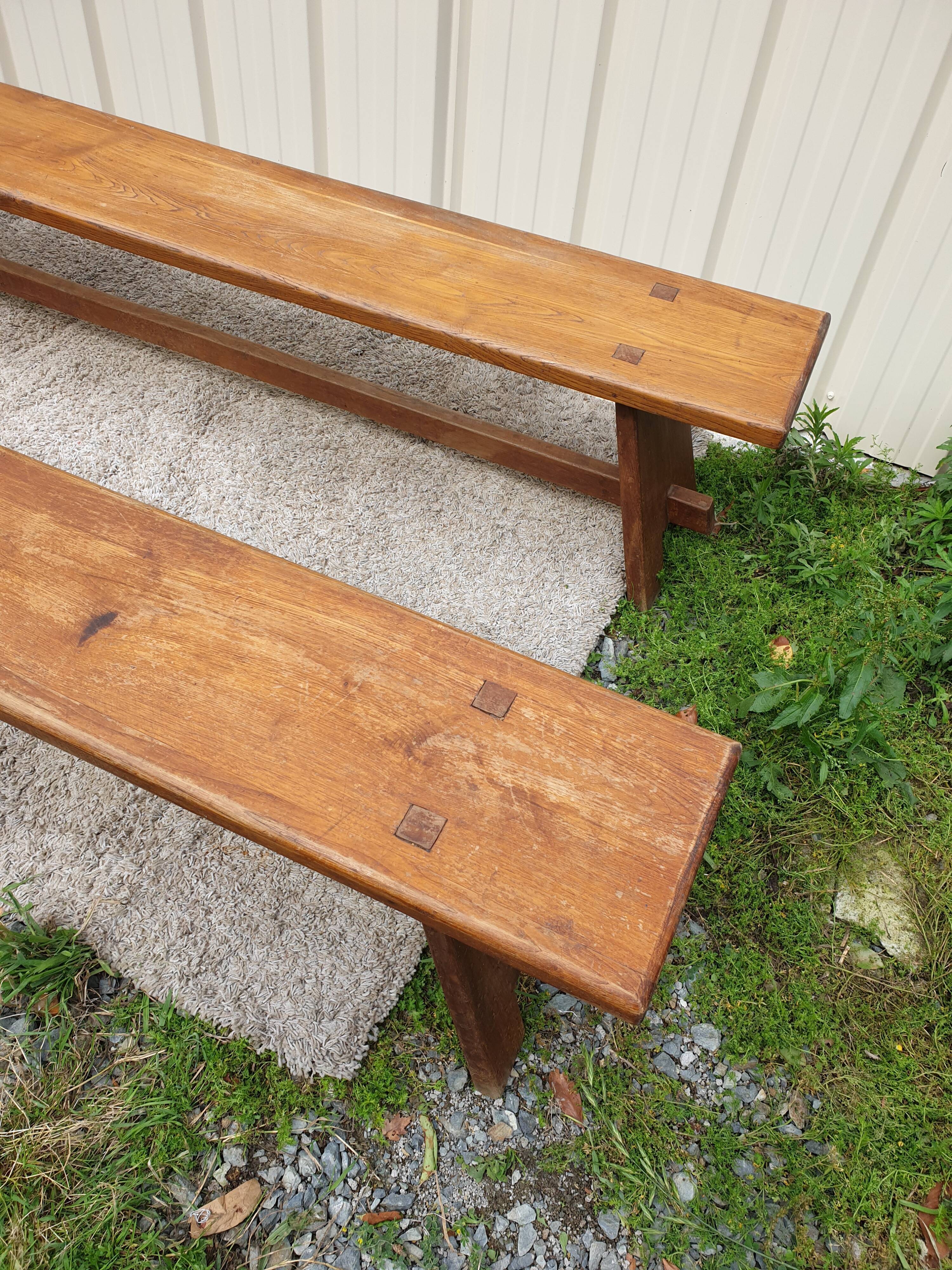 Pair of bench