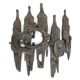 Brutalist wall sculpture - Gatekeepers