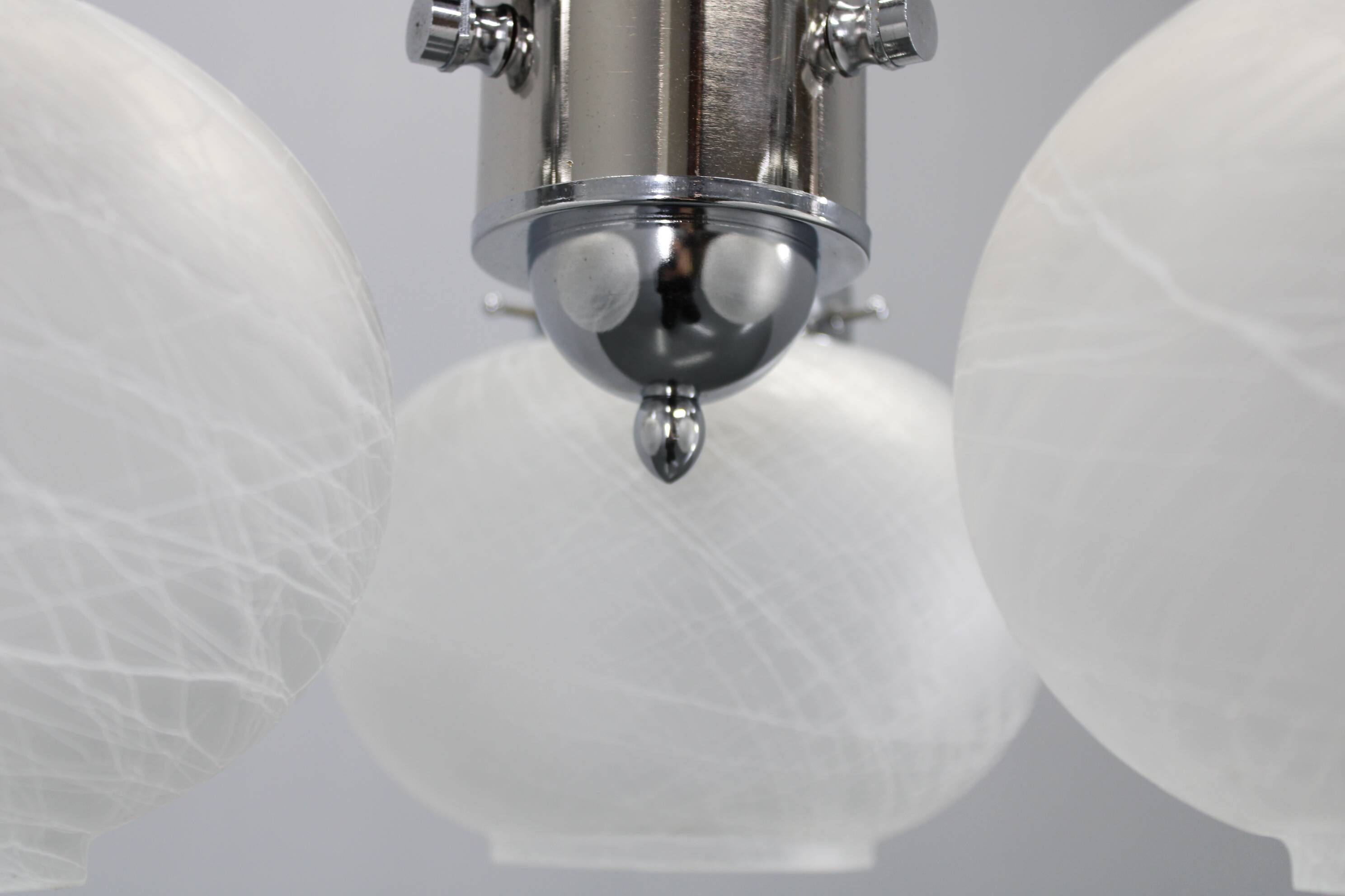 1970s Italian Chandelier , Restored