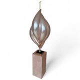 Maison Rougier, Shell lamp, circa 1970