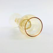 Verres à vin en verre soufflé à la main de Roemer, Allemagne, années 1900