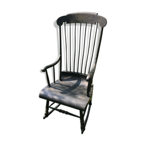 chaise à bascule scandinave