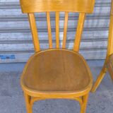 Pair of Baumann bistro chairs