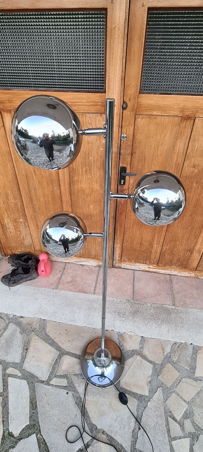 Vintage eyeball floor lamp