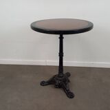 Parisian bistro pedestal table