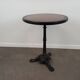 Parisian bistro pedestal table