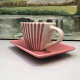 4 vintage ceramic coffee mugs edited by lbvyr circa