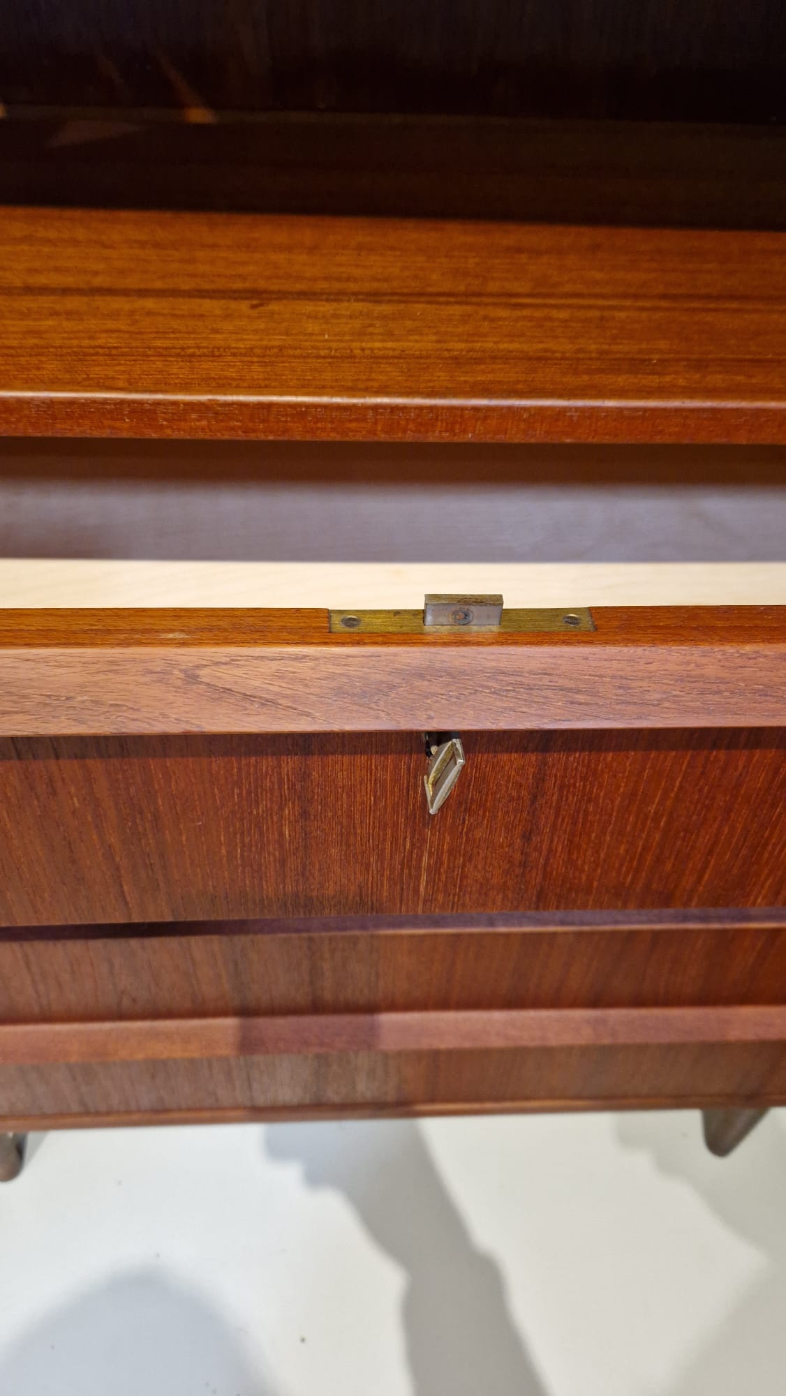 Danish design chest of drawers in teak