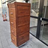 Old notary's furniture. Trade furniture in oak.