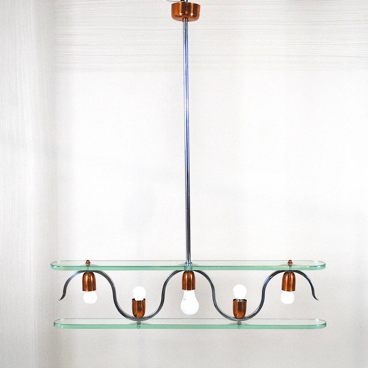 Suspension lamp, Italy, 1950s