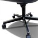 Charles Pollock – Executive Knoll office chair in black leather