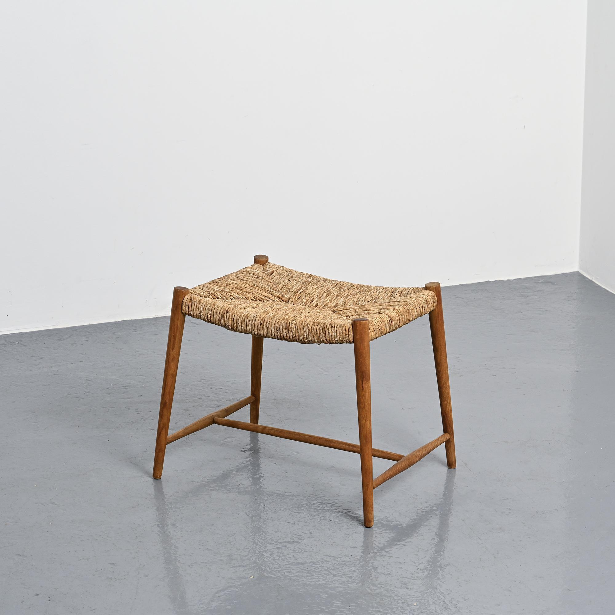 Tabouret par Sigune Daläge pour Meisterkreis Hannover, 1958