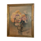 Vintage flower bouquet table