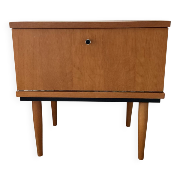 Table de Chevet vintage en teck années 60-70