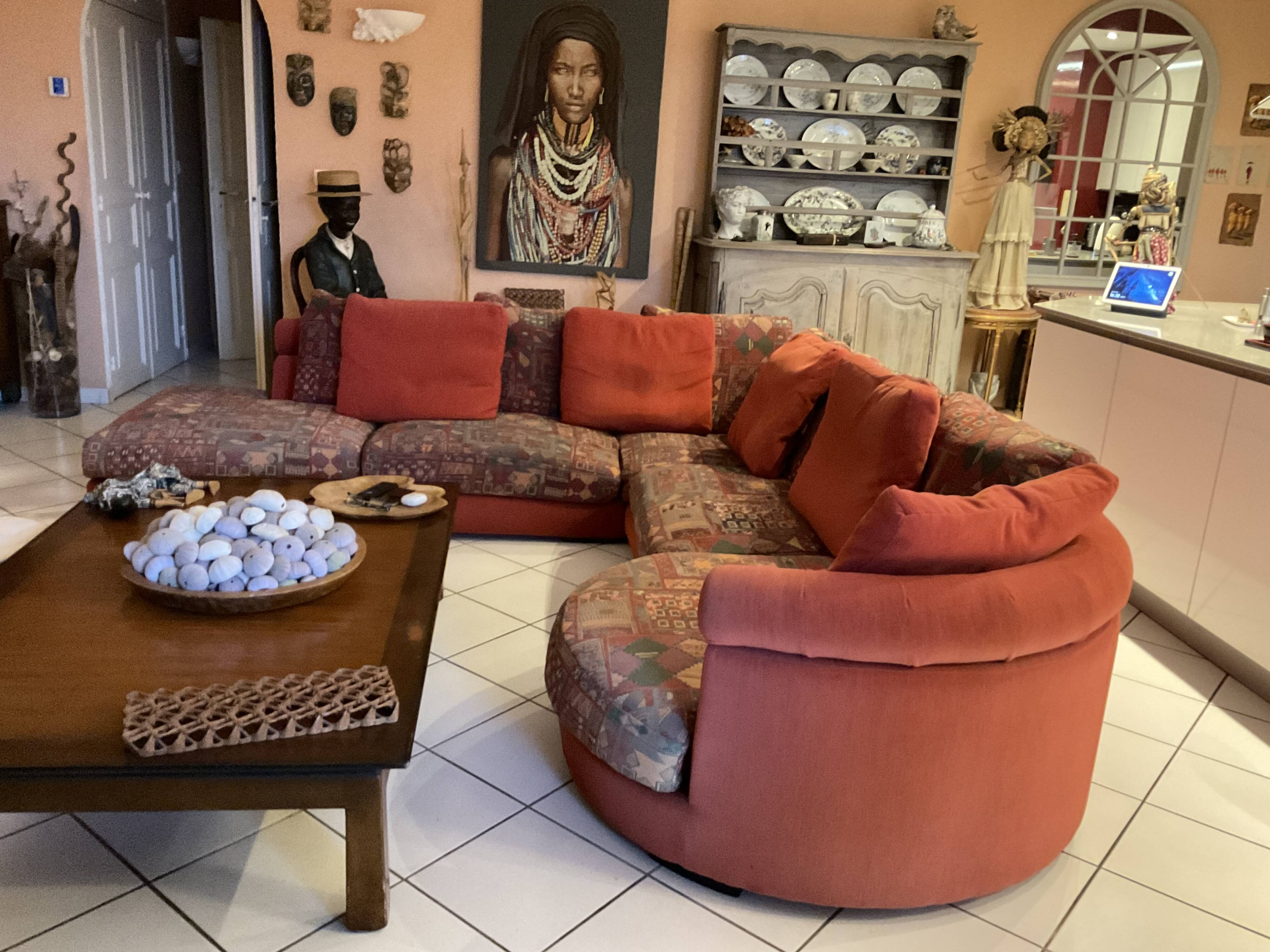 Roche Bobois corner sofa model Antracte