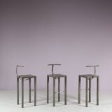 1980s “Sarapis” bar stools by Philippe Starck for Driade, Italy