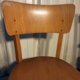 2 wooden bistro chairs Thonet
