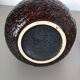 Set of Two Pottery Fat Lava Vases Model "484-21" Made by Scheurich Germany 1970s