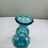 Vintage lagoon blue vase
