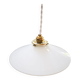 Lampshade opaline white art deco 1930 pendant lamp