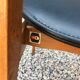 Set of 3 Roger Landault chairs for Sentou