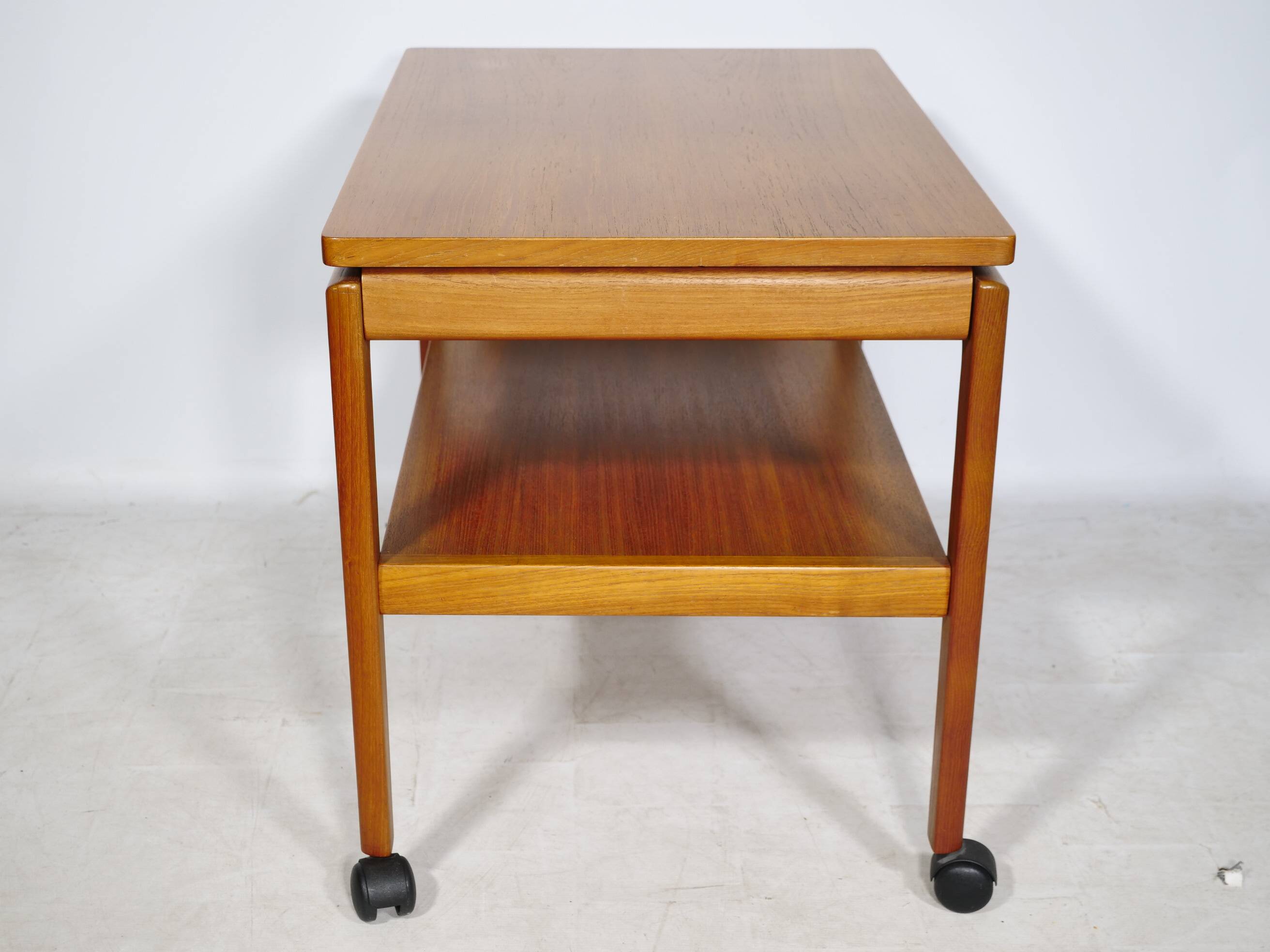Teak Serving Trolley Senator Series by Ole Wanscher for France & Son, 1960s