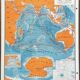 Old school map Hatier 27, 1940 - Indian Ocean, Antarctica