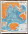 Old school map Hatier 27, 1940 - Indian Ocean, Antarctica