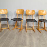 Set of 4 casala chairs 60 adult